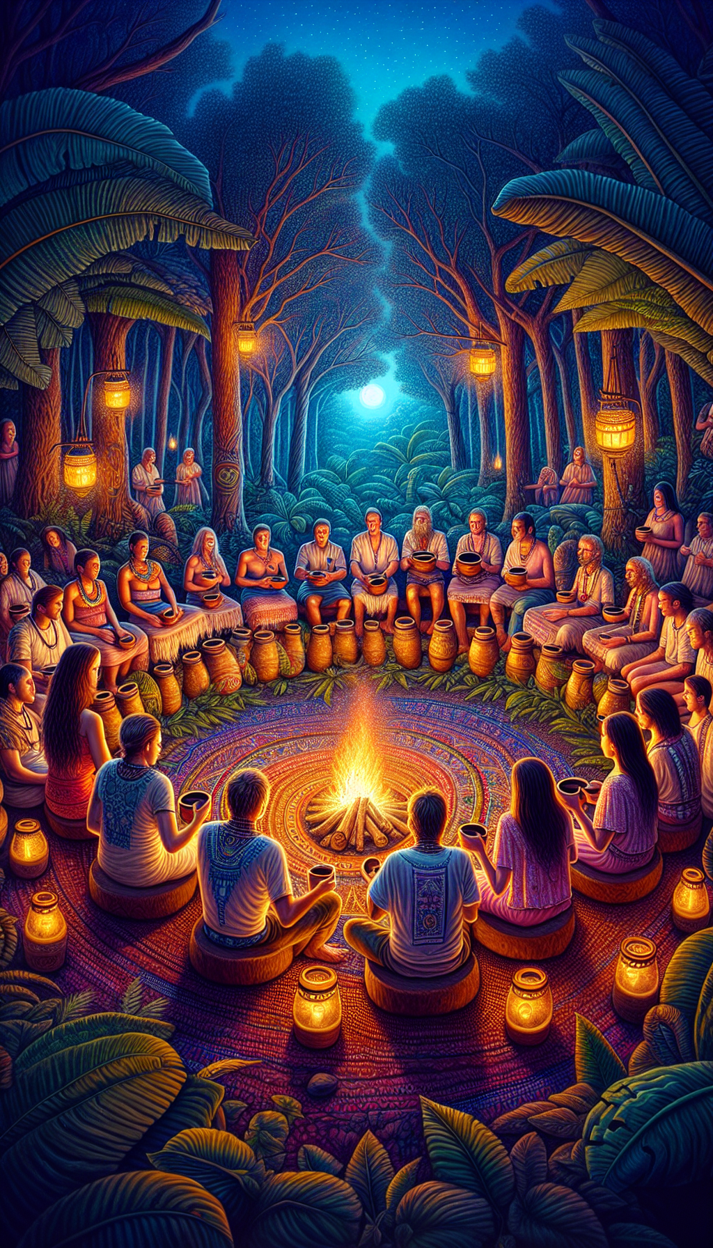 Ayahuasca ceremony