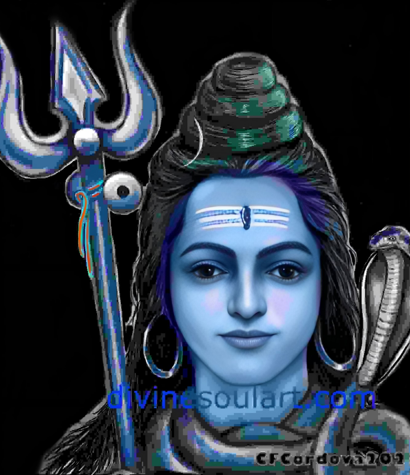 shiva blue